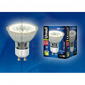 Лампочка светодиодная  LED-JCDR-SMD-1,5W/WW/GU10 95 Lm Картон