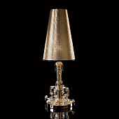 Интерьерная настольная лампа GOLDEN ROSE 130L01 Gold Sw