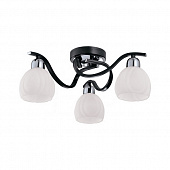 Потолочная люстра 389 389/3PF-Blackchrome от производителя IDlamp, арт: 389/3PF-Blackchrome