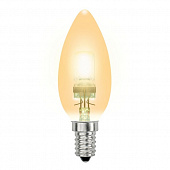 Лампочка галогеновая  HCL-28/CL/E14 candle gold