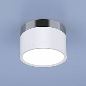 Точечный светильник  DLR029 10W 4200K белый матовый/хром