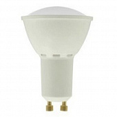 Лампочка светодиодная  GU10-5W-4000K-2835 plast