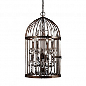 Подвесная люстра BIRD CAGE CH008-8-ABG-CRS от производителя Gramercy Home, арт: CH008-8-ABG-CRS