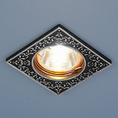 Точечный светильник  120071 MR16 BK/SL черный/серебро