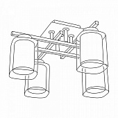 Потолочная люстра Диез CL111141 от производителя Citilux, арт: CL111141