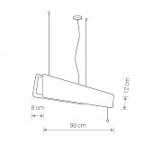 Подвесной светильник Oslo Oak 9315