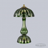 Интерьерная настольная лампа 1370 1370L/3/25 G Clear-Green/H-1H