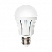 Лампочка светодиодная  LED-A60-9W/WW/E27/FR ALM01WH пластик