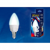 Лампочка светодиодная  LED-C37 7W/NW/E14/FR PLP01WH картон