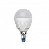 Лампочка светодиодная  LED-G45-6W/WW/E14/FR/S картон