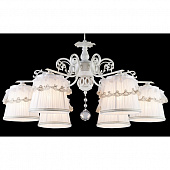 Подвесная люстра Tatiana TATIANA 11385/6C GOLDEN  WHITE от производителя Natali Kovaltseva, арт: TATIANA 11385/6C GOLDEN  WHITE