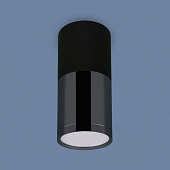Точечный светильник  DLR028 6W 4200K черный матовый/черный хром
