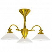 Потолочная люстра P-809 P-809/3B satin gold от производителя N-Light, арт: P-809/3B satin gold