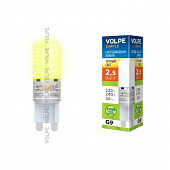 Лампочка светодиодная  LED-JCD-2,5W/WW/G9/CL/S картон