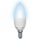 Лампочка светодиодная  LED-C37-7W/NW/E14/FR PLP01WH картон