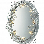 Зеркало с подсветкой 62325 06 2325 0181 08 chrome+white crystal Asfour