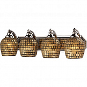 Бра 570 570-4C-GLD polished chrome / gold leaf