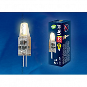 Лампочка светодиодная  LED-JC-12/1,5W/WW/G4/CL SIZ05TR