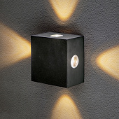 Архитектурная подсветка  1601 TECHNO LED Kvatra черный