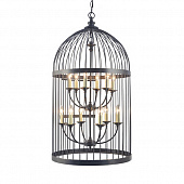 Подвесная люстра BIRD CAGE CH008-12-ABG от производителя Gramercy Home, арт: CH008-12-ABG