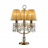 Интерьерная настольная лампа Murano 8192/P Gold